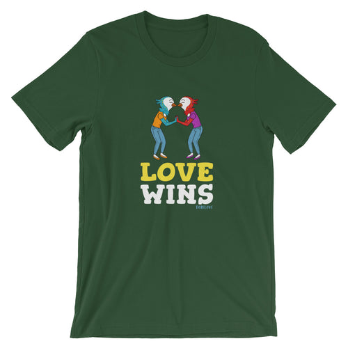 Love Wins - Short-Sleeve Unisex T-Shirt