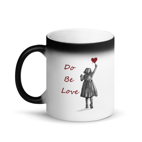 DoBeLove Matte Black Magic Mug