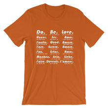 Load image into Gallery viewer, Do Be Love - Short-Sleeve Unisex T-Shirt