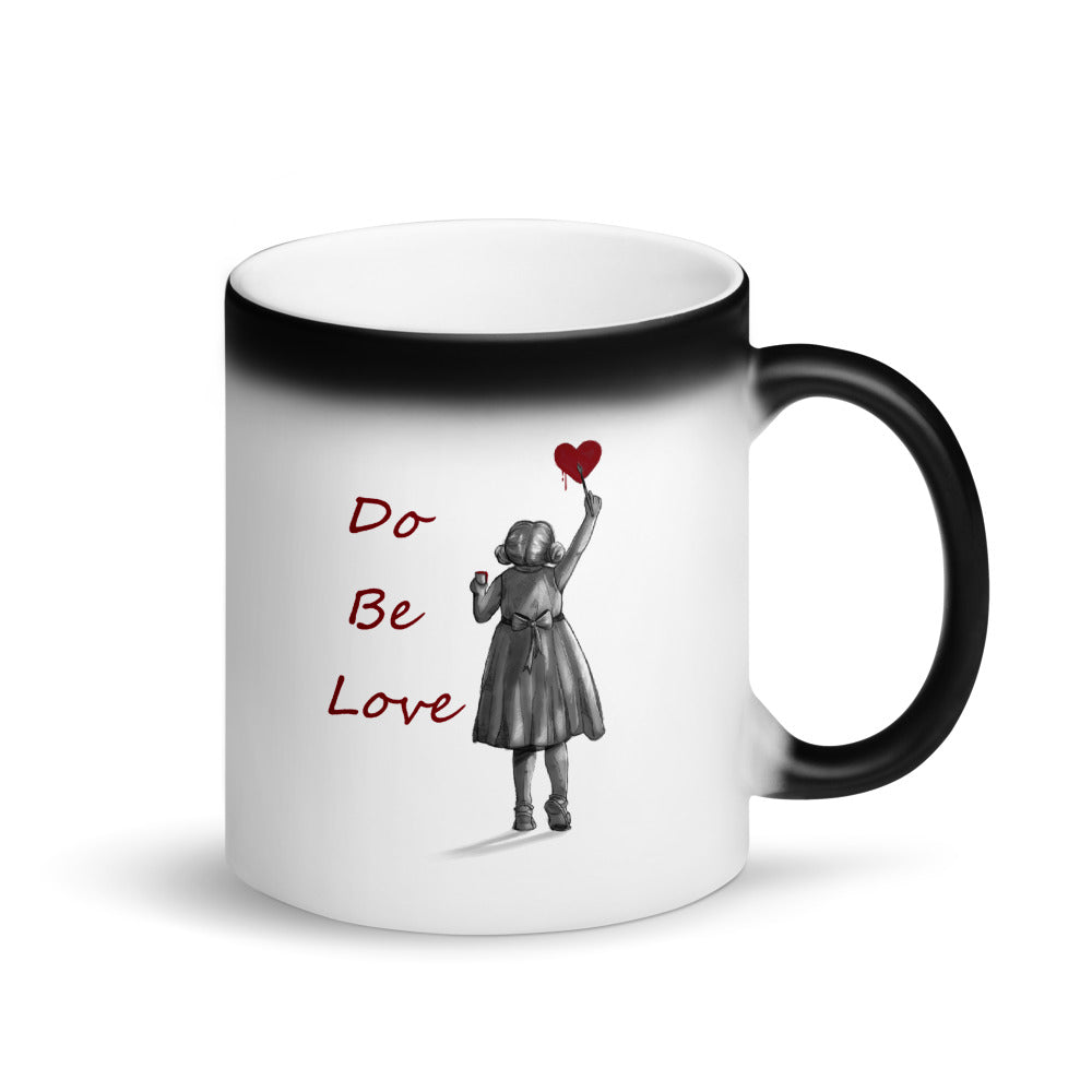 DoBeLove Matte Black Magic Mug