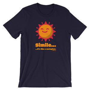 Simile...It's Like a metaphor - Short-Sleeve Unisex T-Shirt