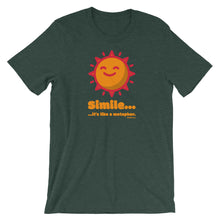 Load image into Gallery viewer, Simile...It&#39;s Like a metaphor - Short-Sleeve Unisex T-Shirt